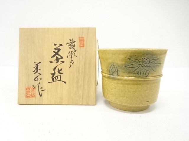 JAPANESE COLLECTIBLE / TEA BOWL / KIZETO BY TERADA MIYAMA